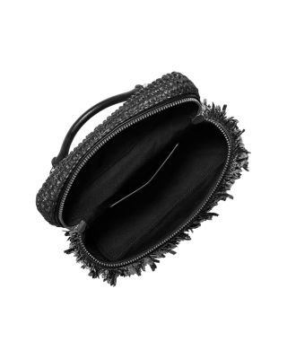 Jana Extra Small Fringed Raffia Crossbody Bag