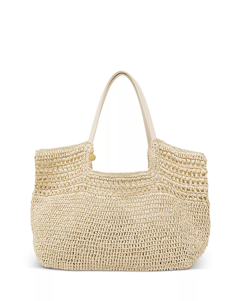 Reiss Evelyn Cut Out Crocheted Tote