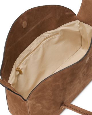 Anika Suede Bowling Bag 