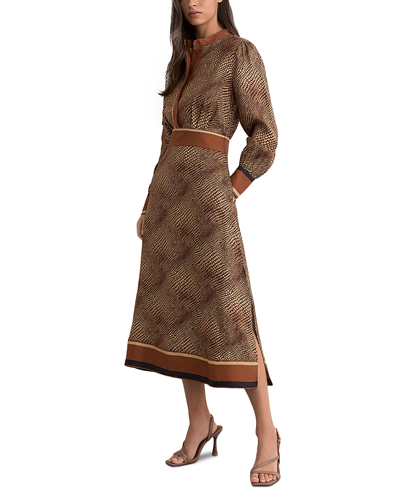 Reiss Leia Animal Print Dress