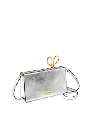 Petite Scissor Leather Clutch
