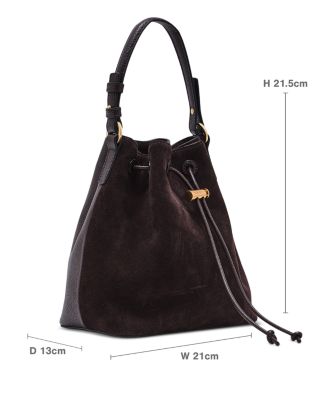 Esther Suede Bucket Bag