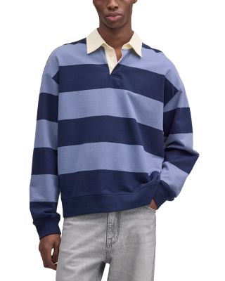 David Stripe Rugby Polo
