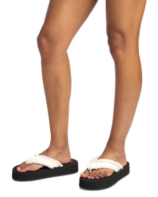 Women's Jet Lag Satin Thong Sandals