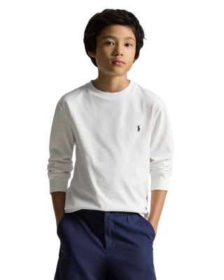 Boys' Cotton Jersey Long Sleeve Tee - Big Kid