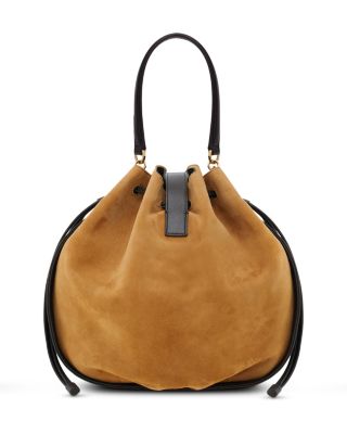 Hug Suede Bucket Bag