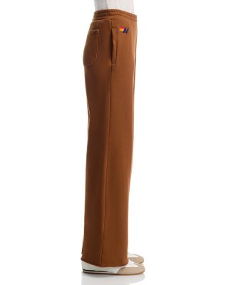 Cropped Crew Sweatshirt & Wide Leg Pocket Sweatpants