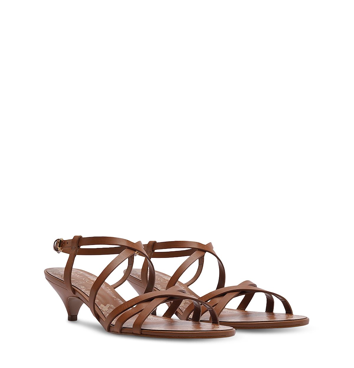 Farm Rio Women's Spring Kitten Heel Sandals