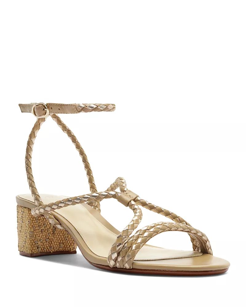 Alexandre Birman Women's Elba Block Heel Sandals
