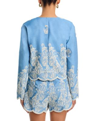 Embordered Blazer - Exclusive