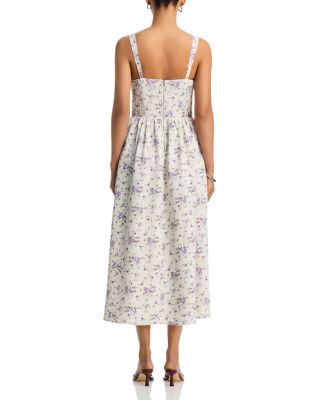 Tie Midi Dress - Exclusive 