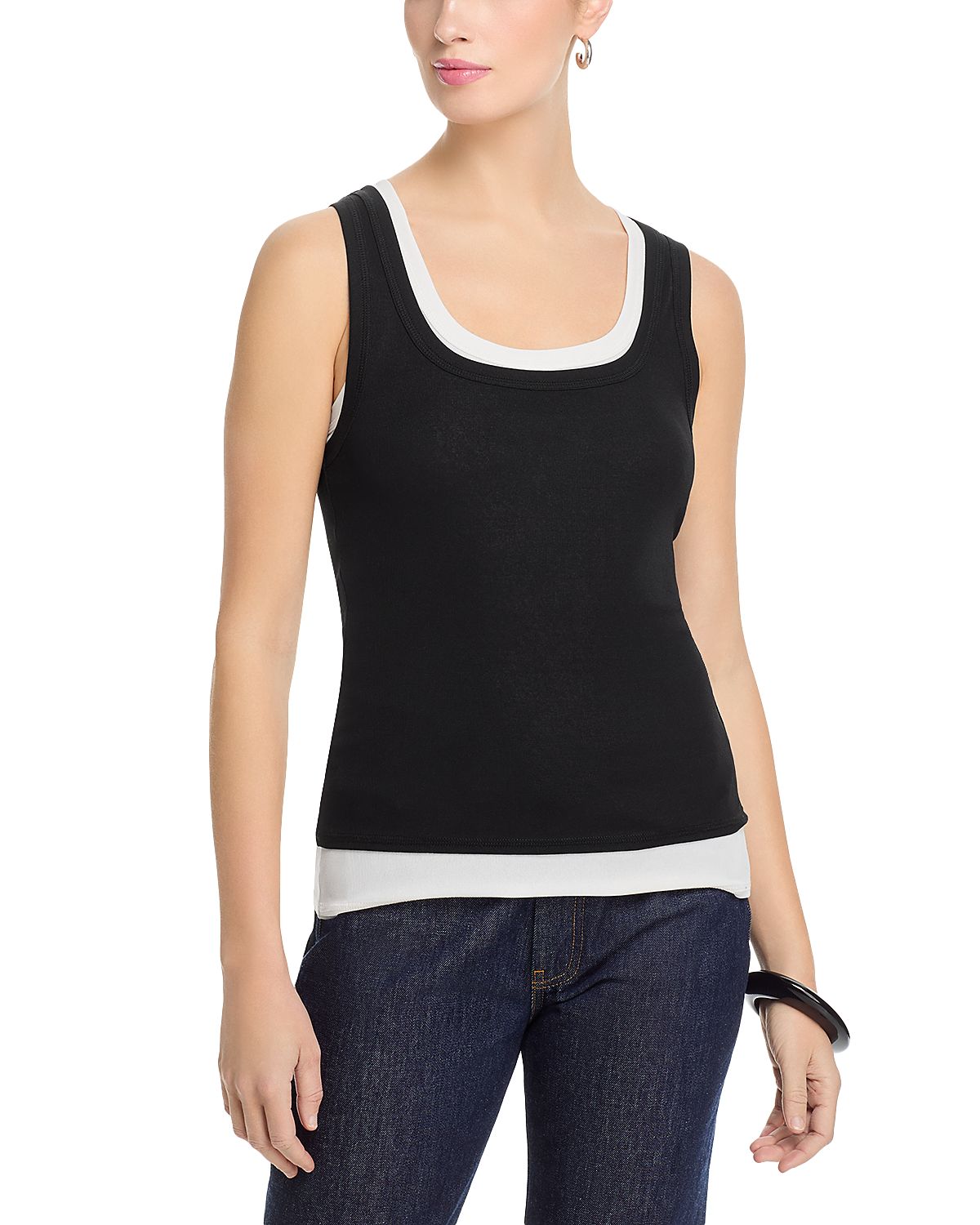 Aqua Double Layer Tank Top - Exclusive