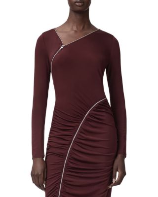 Elsie Zipper Maxi Dress