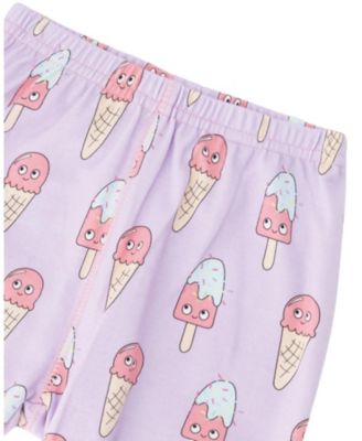  Girls' Organic Cotton Ice Creams Two-Piece Pyjama Set - Big Kid
