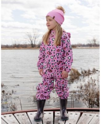 Girls' Color Changing Rain Jumpsuit - Baby