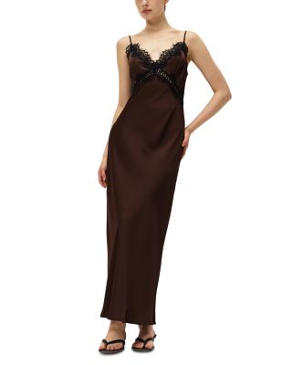 Evy Satin Slip Dress