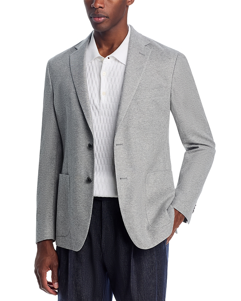 The Men's Store at Bloomingdale's Cotton Melange Jersey Unstructured Regular Fit Sport Coat - Exclusive