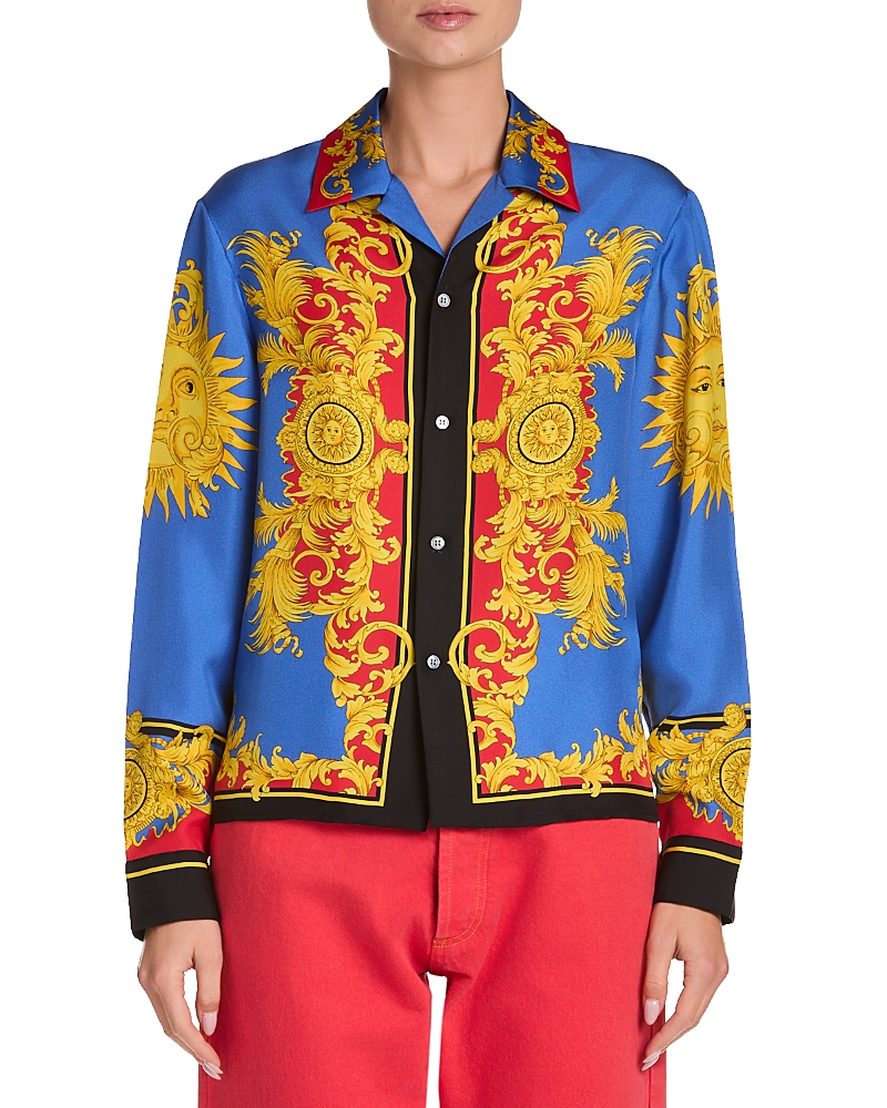 Versace Silk Twill The Sun Shirt