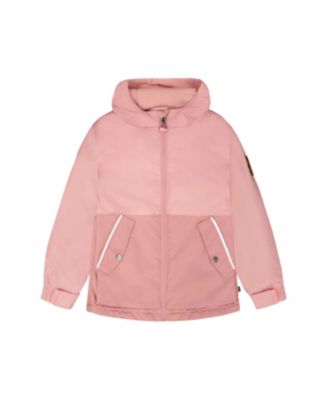 Girls' Mid-Season Flap Pockets Jacket - Little Kid