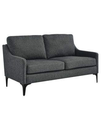  Corland Upholstered Fabric Loveseat