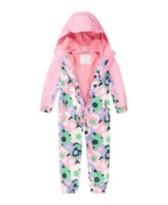 Girls' Mid-Season Flower One-Piece Outerwear - Little Kid