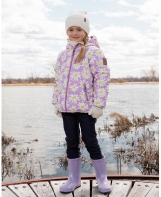  Unisex Soft Ribbed Knit Mittens - Little Kid, Big Kid