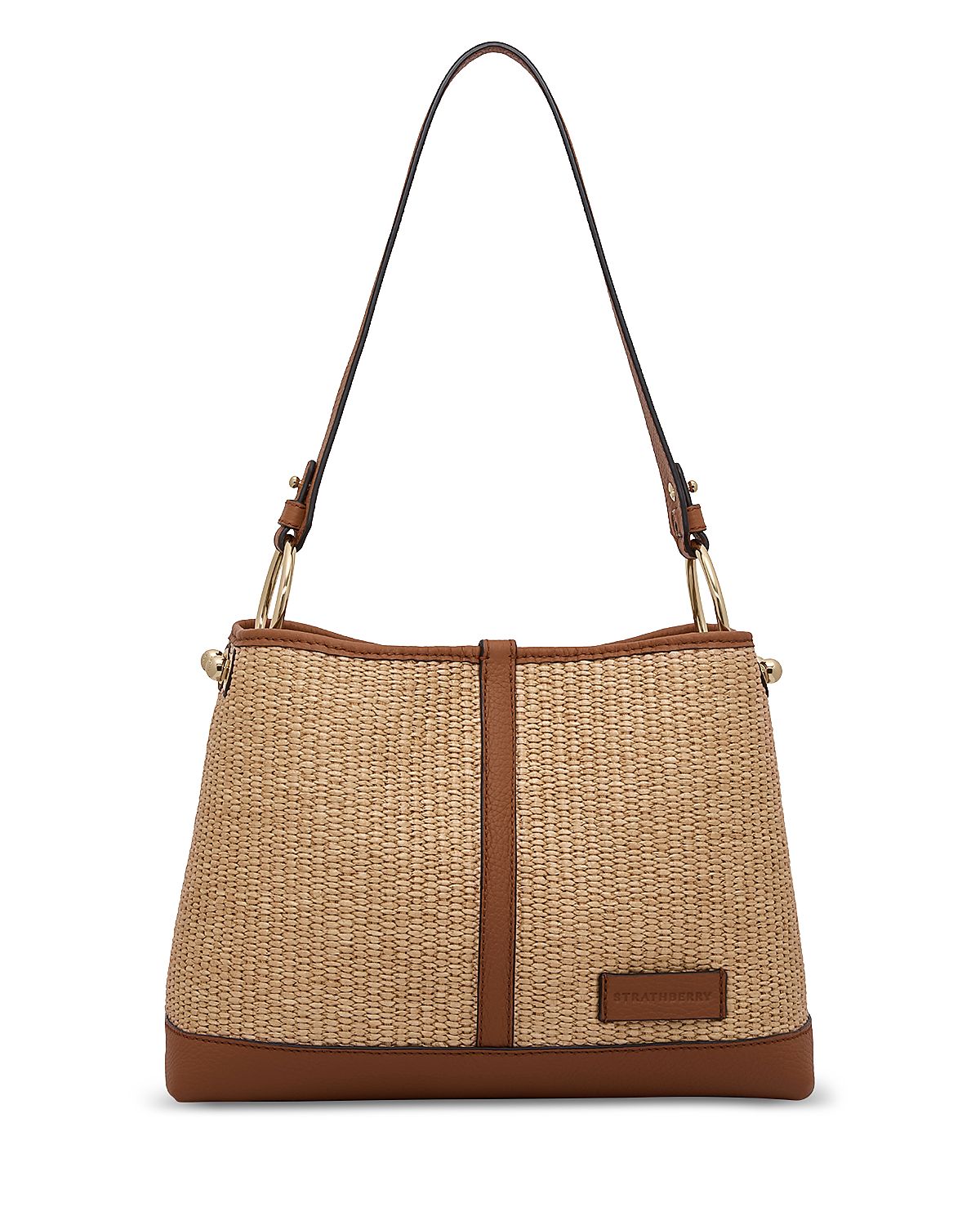 Strathberry Lana Summer Woven Hobo Bag