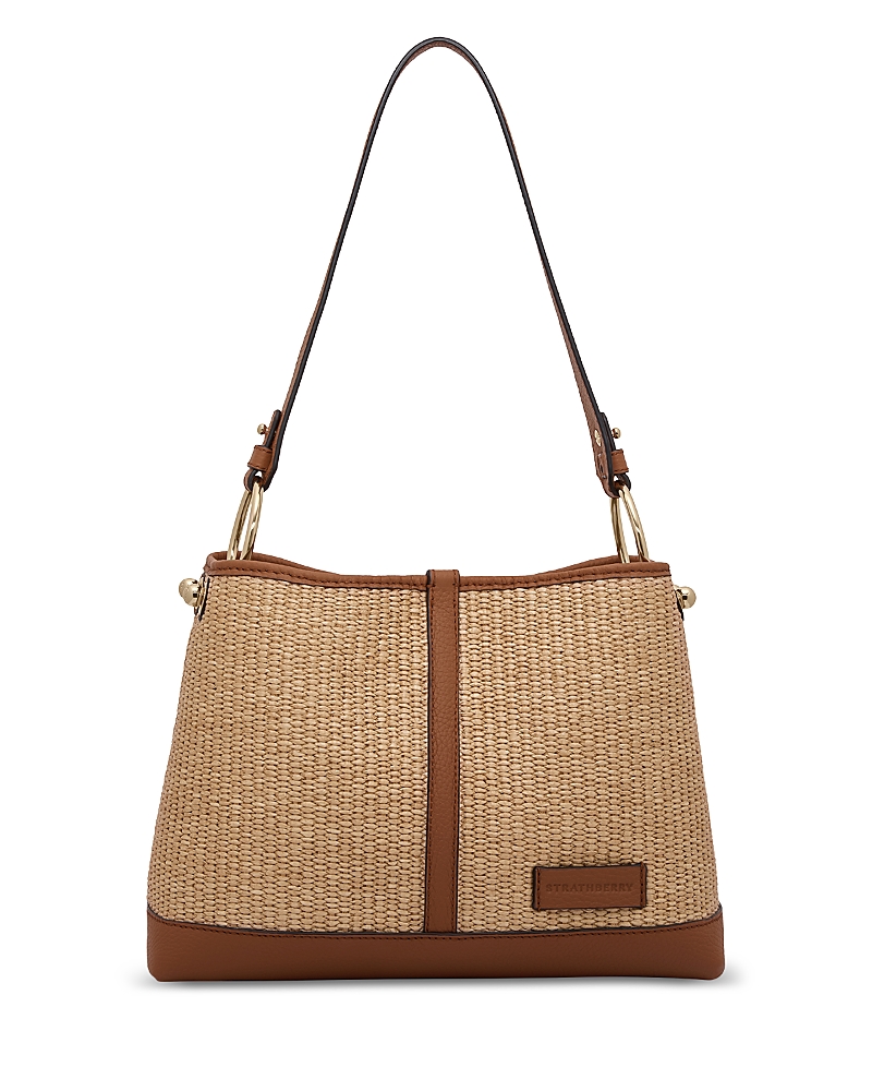 Strathberry Lana Summer Woven Hobo Bag