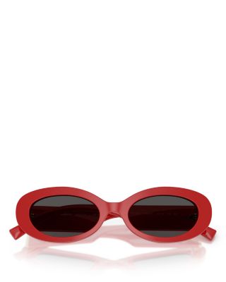 Oval Sunglasses, 53mm 