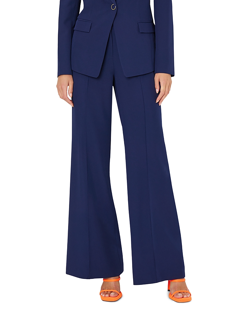 Milly Nash Cady Wide Leg Pants