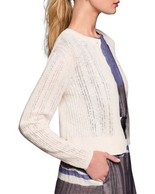 Pointelle Stitch Cardigan