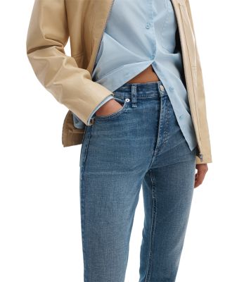 Flexi Wren High Rise Ankle Slim Jeans in Herman	