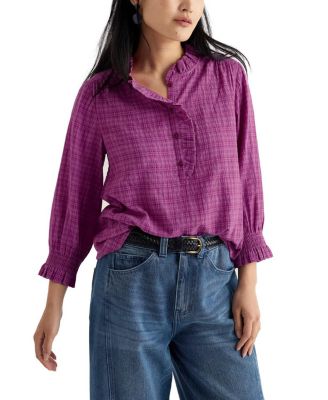  Women's Feather Star Top