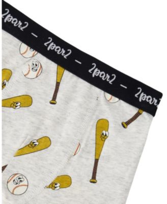 Boys' Organic Cotton Boxers Pack Of 3 - Little Kid, Big Kid