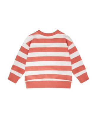 Boys' Long Sleeve Stripes French Terry Sweatshirt - Little Kid, Big Kid