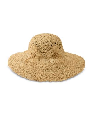 Nadia Raffia Crochet Sun Hat