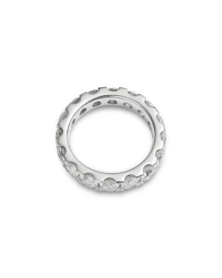 Diamond Eternity Band in 14K White Gold, 5.0 tcw