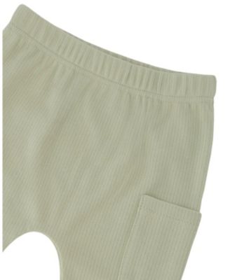 Boys' Organic Cotton Jersey T-Shirt and Cotton Rib Zebra Print Pants Set - Baby