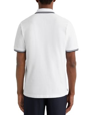 Short Sleeve Pique Logo Polo Shirt