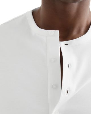 Long Sleeve Cotton Henley