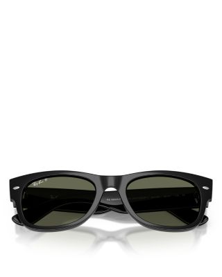 Mega Wayfarer II Square Sunglasses, 55mm