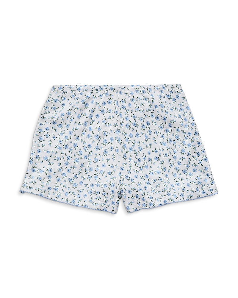 Petite Plume Pointelle Knit Shorts