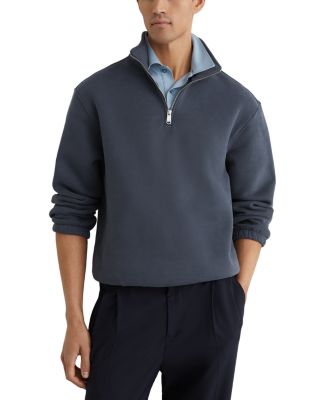 Over the Head Quarter Zip Sweater