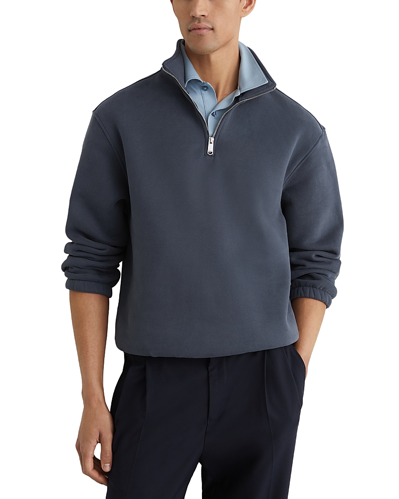 Reiss Over the Head Quarter Zip Sweater