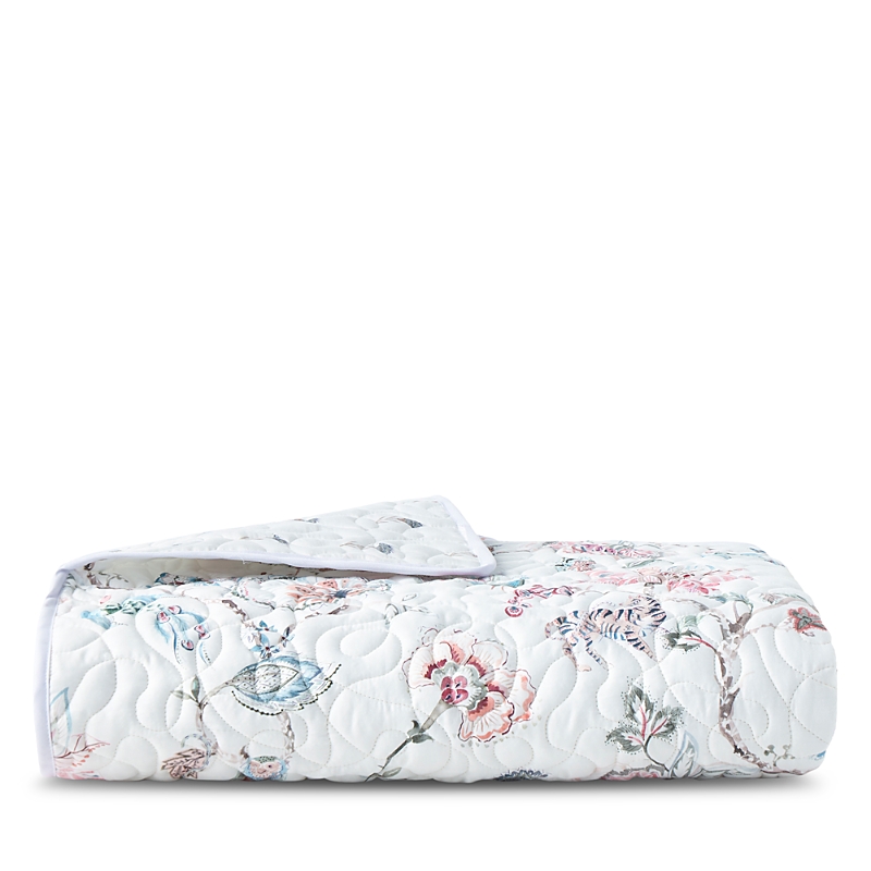Christy Tropical Floral Cotton Coverlet and Sham Set, Full/Queen - Exclusive