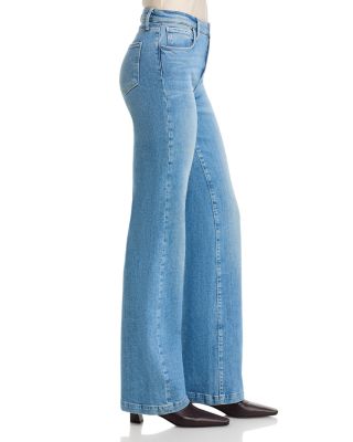 Clayton High Rise Wide Leg Jeans in Calabasas
