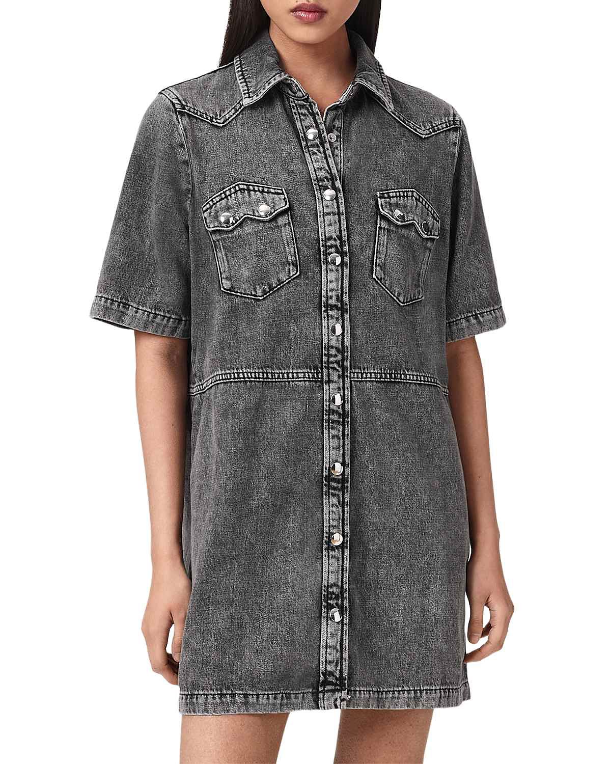 Allsaints Rock Denim Dress