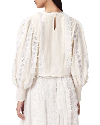 Hart Embroidered Top