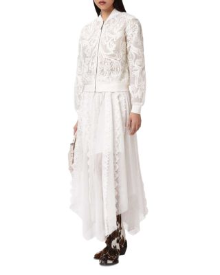 Jade Embellished Bomber Jacket