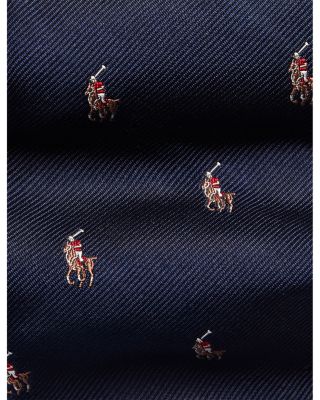 Polo Pony Silk Repp Narrow Tie